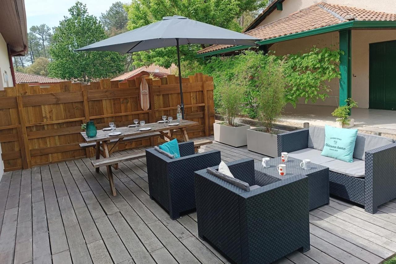 Duplex House With Large Terrace And Garden Apartment Moliets-et-Maa ภายนอก รูปภาพ